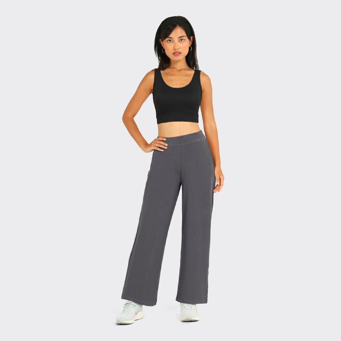 AM:PM Cotton Wide Legged Pants Tall - BlissClub