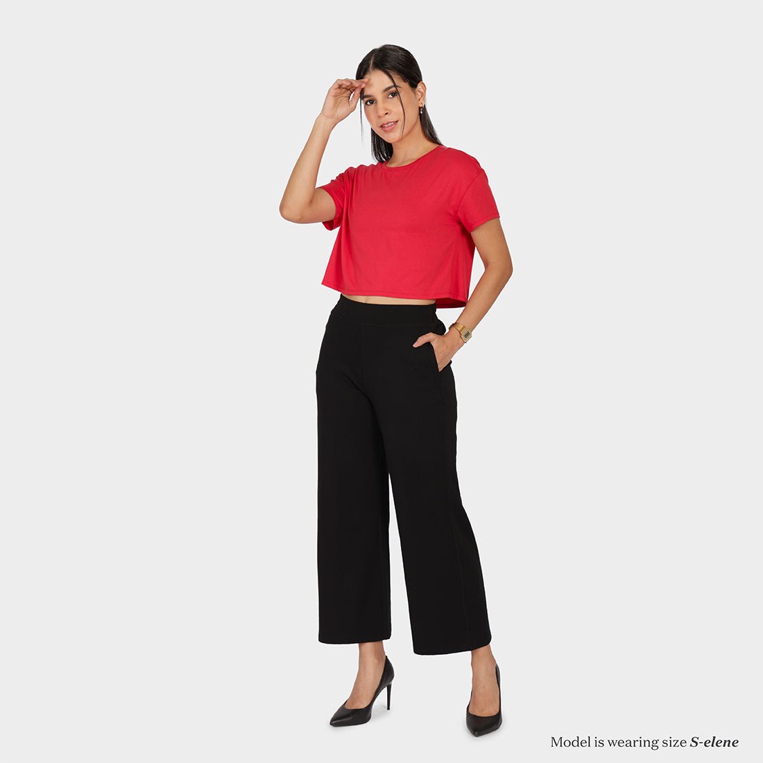 AM:PM Cotton Wide Legged Pants Tall - BlissClub