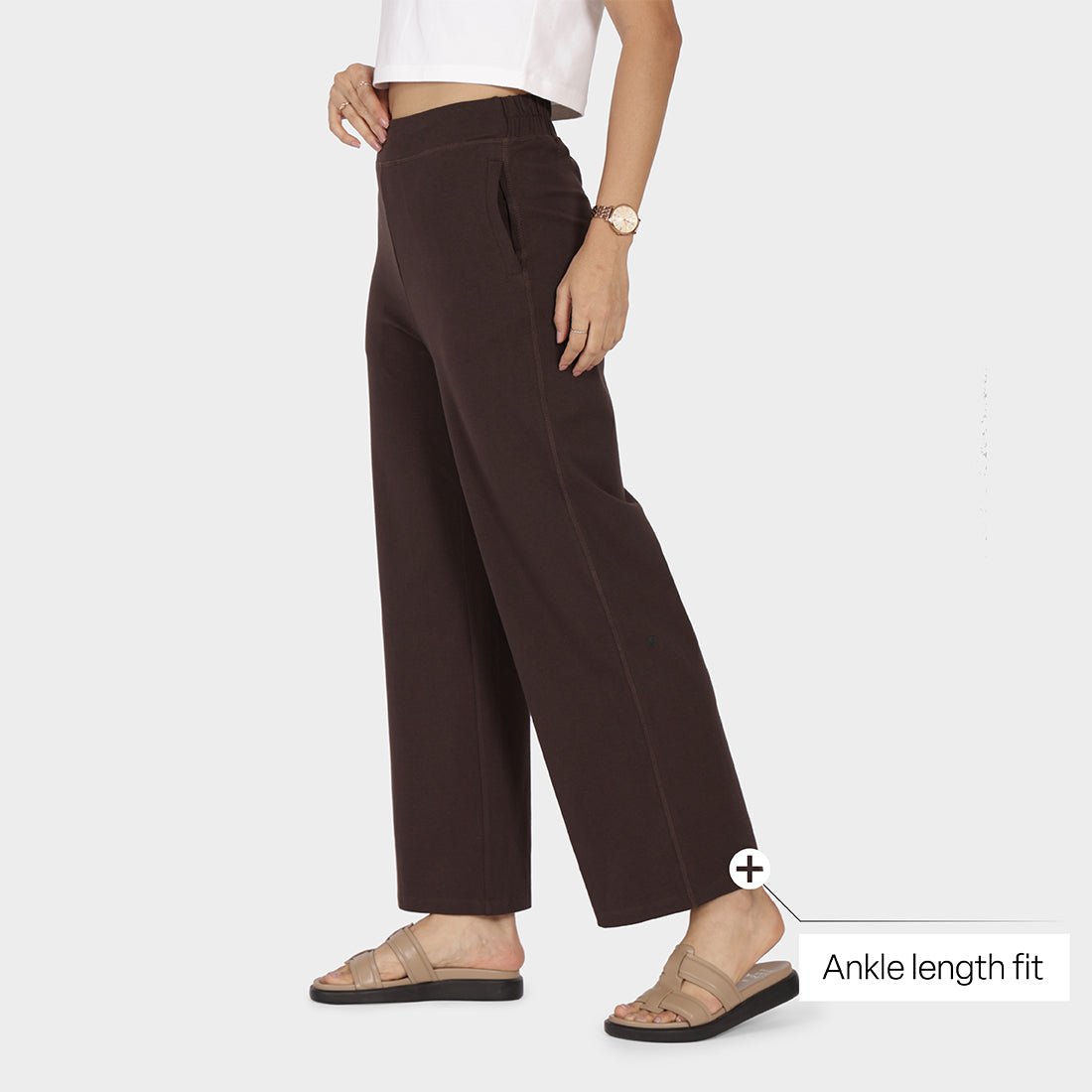 AM:PM Cotton Wide Legged Pants Tall - BlissClub