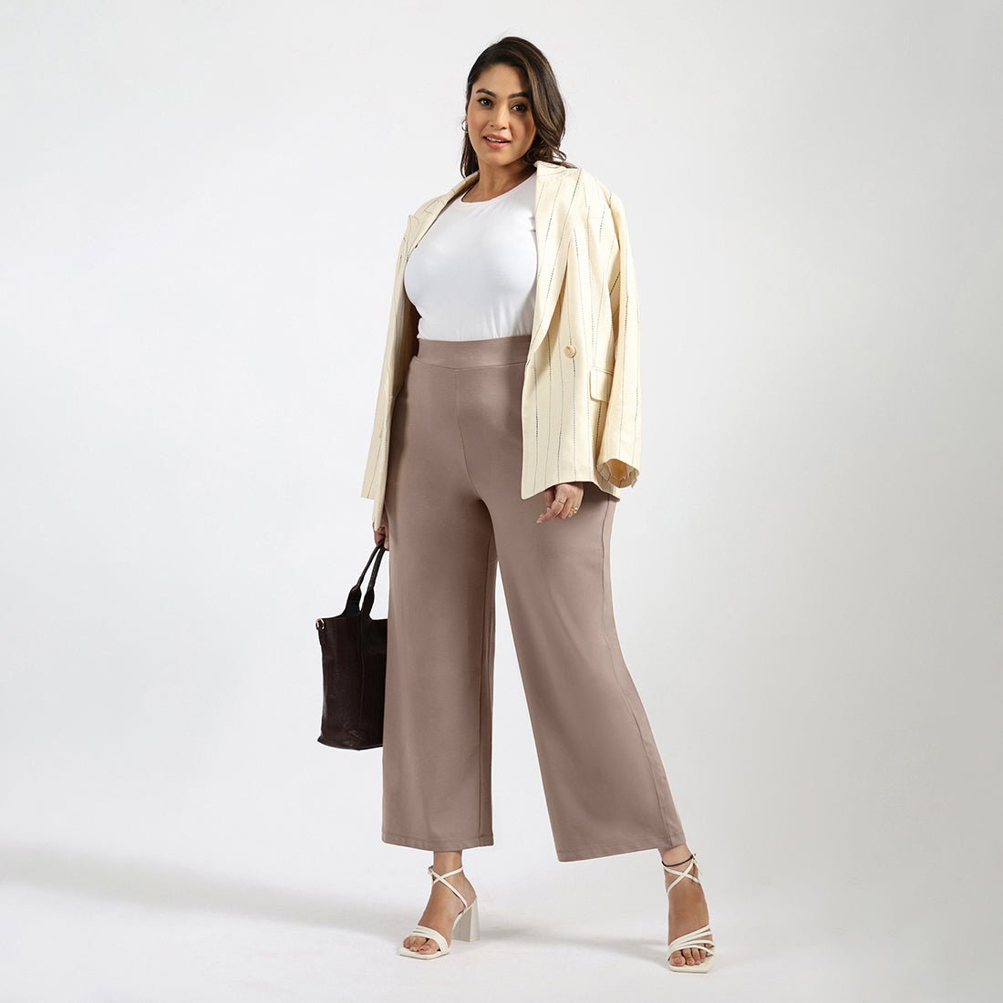 AM:PM Cotton Wide Legged Pants Tall - BlissClub