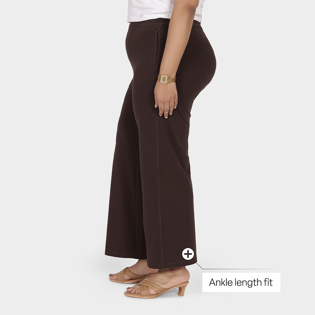 AM:PM Cotton Wide Legged Pants Tall - BlissClub