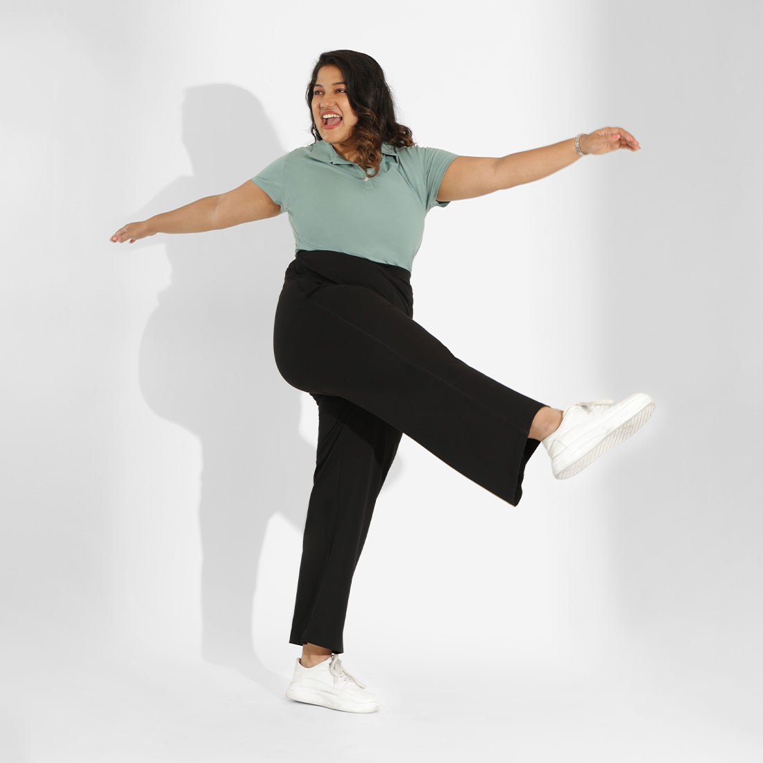 AM:PM Cotton Wide Legged Pants Tall - BlissClub