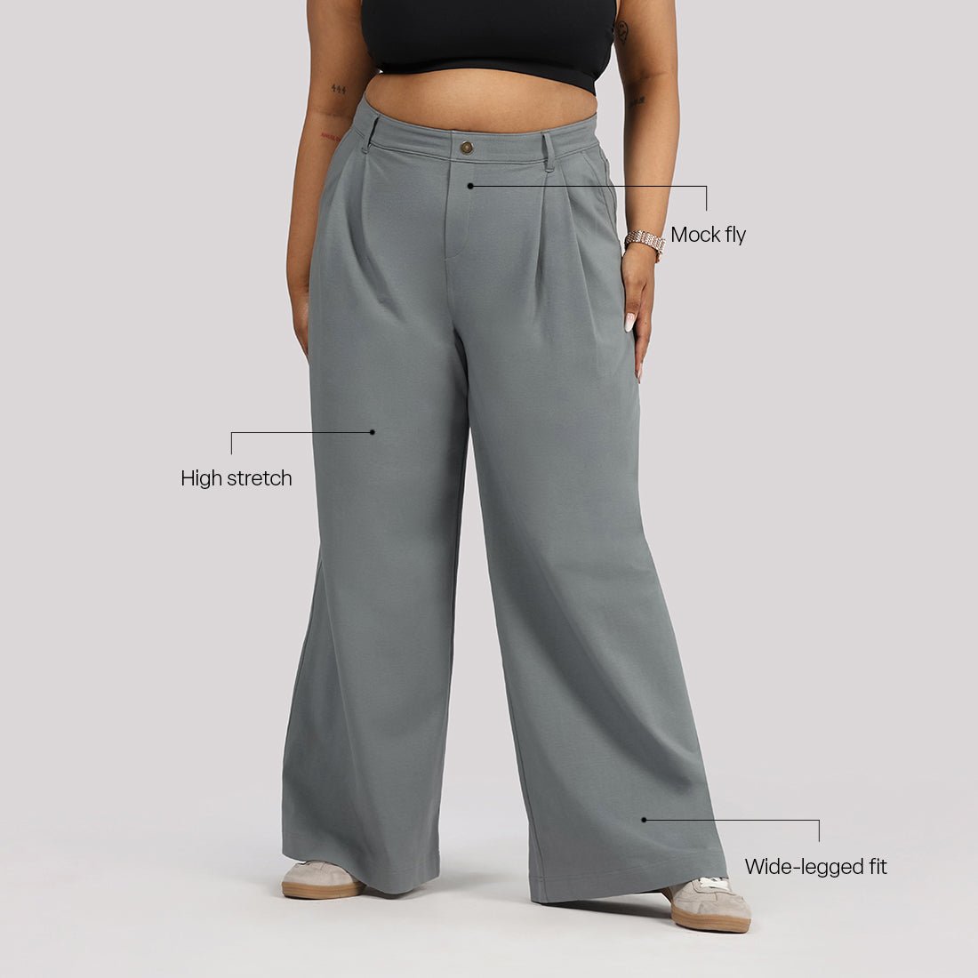 AM:PM Korean Cotton Pants - BlissClub