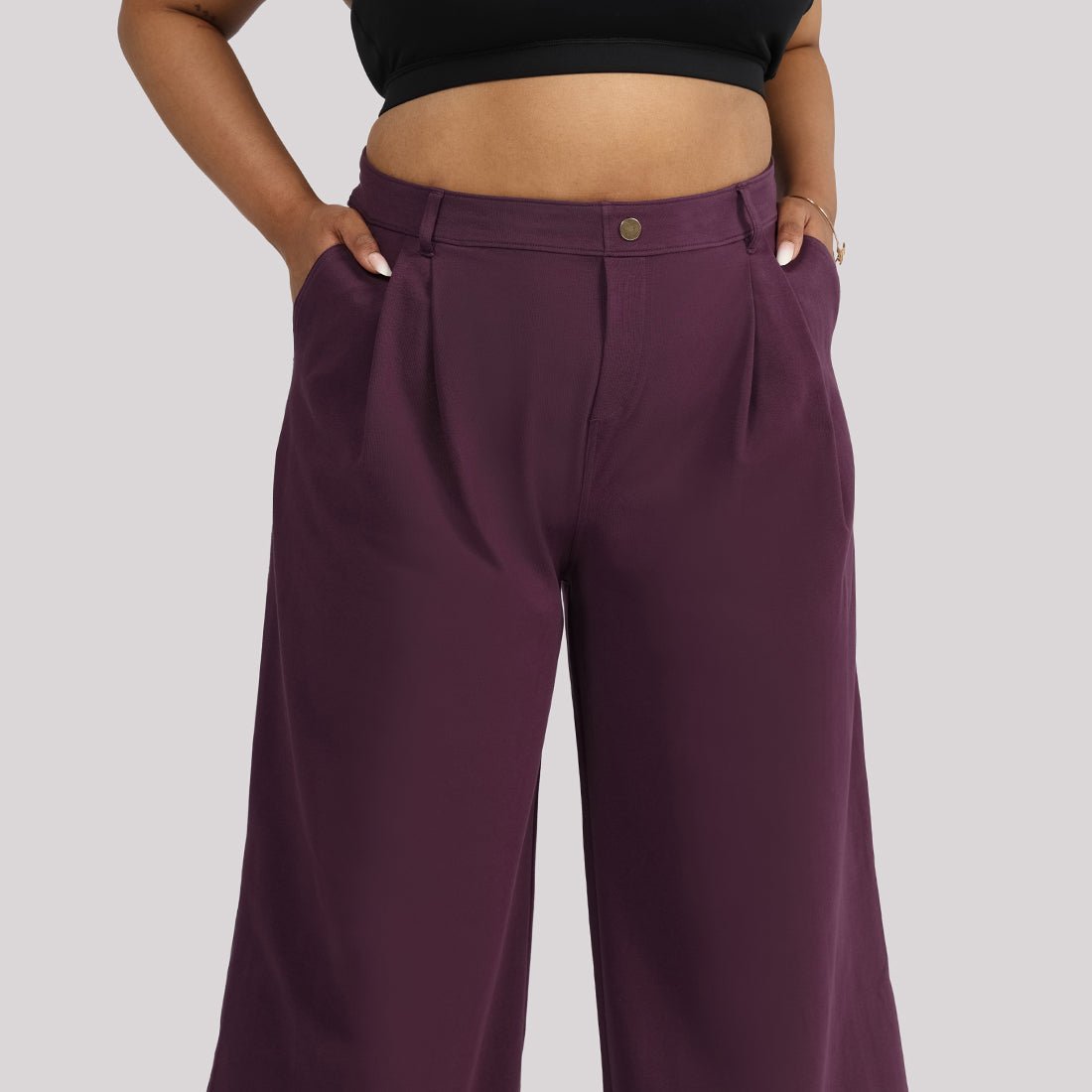 AM:PM Korean Cotton Pants - BlissClub