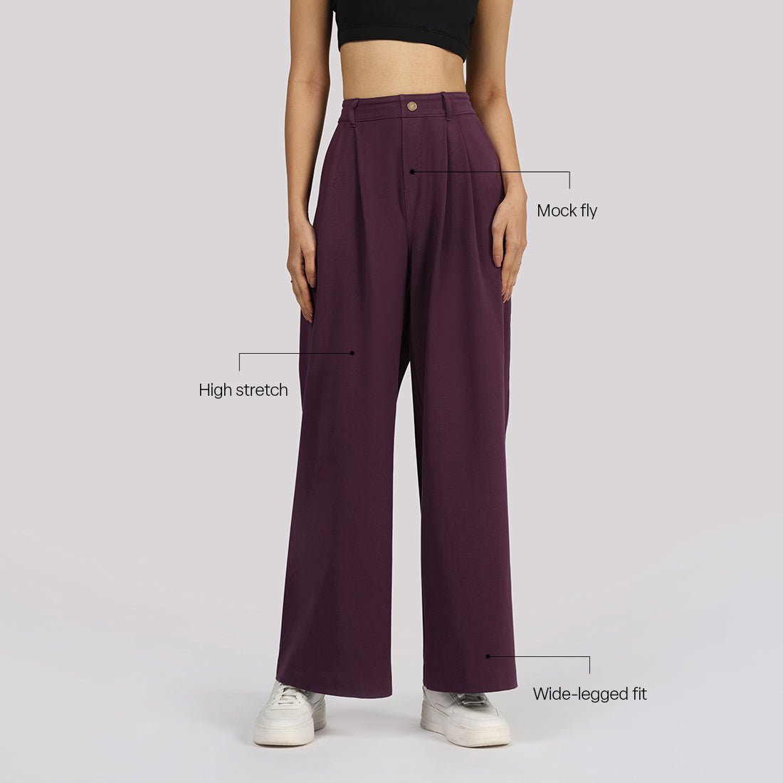 AM:PM Korean Cotton Pants - BlissClub