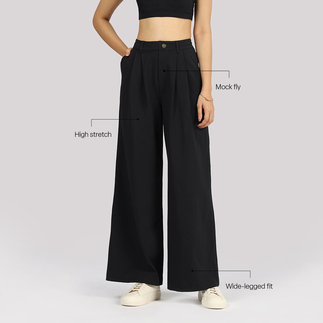 AM:PM Korean Cotton Pants - BlissClub