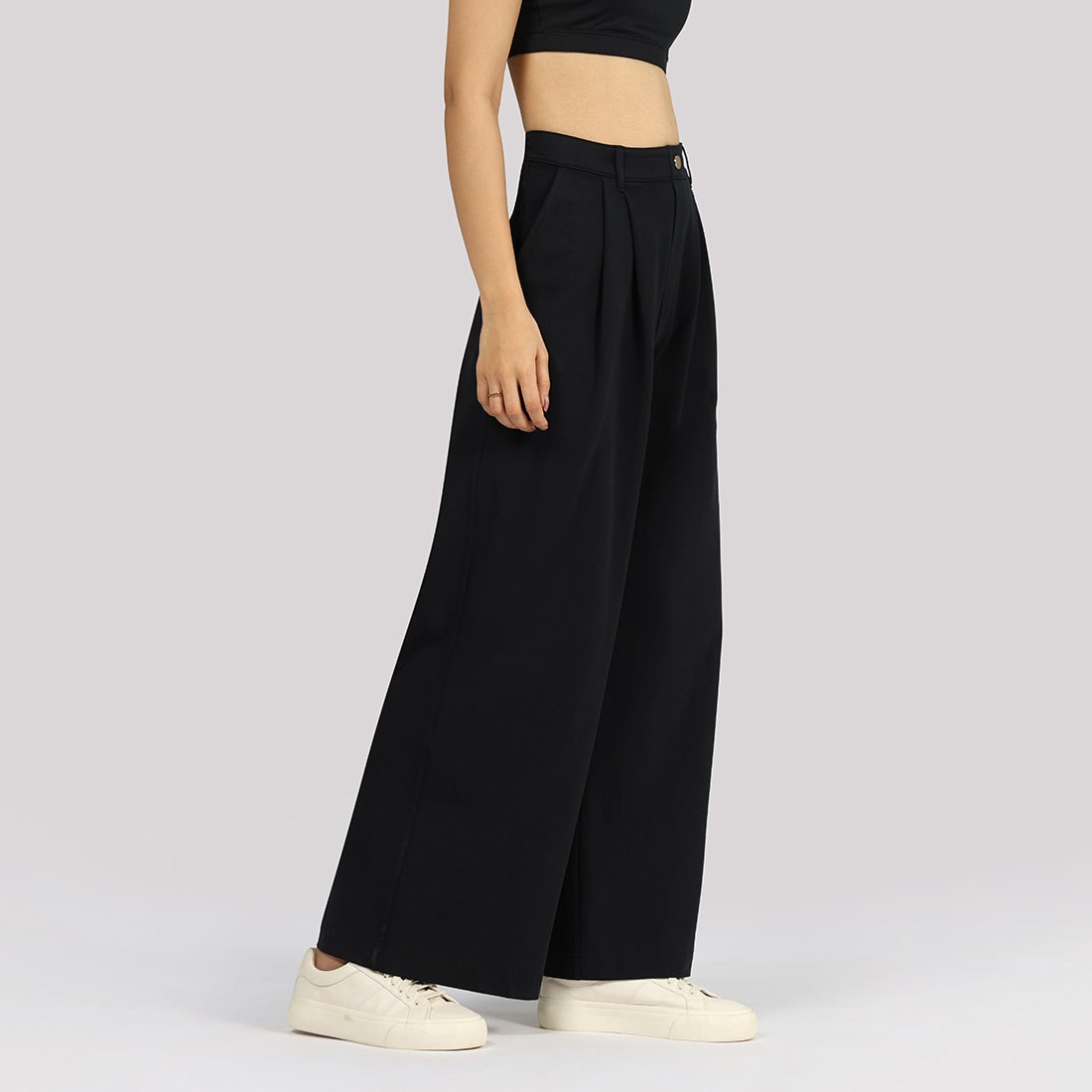 AM:PM Korean Cotton Pants - BlissClub