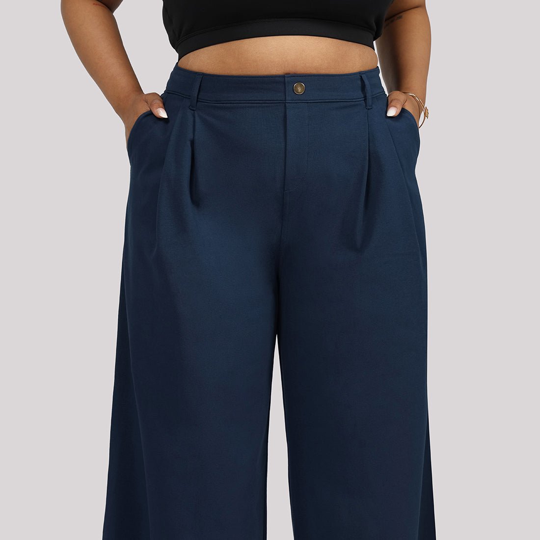 AM:PM Korean Cotton Pants - BlissClub