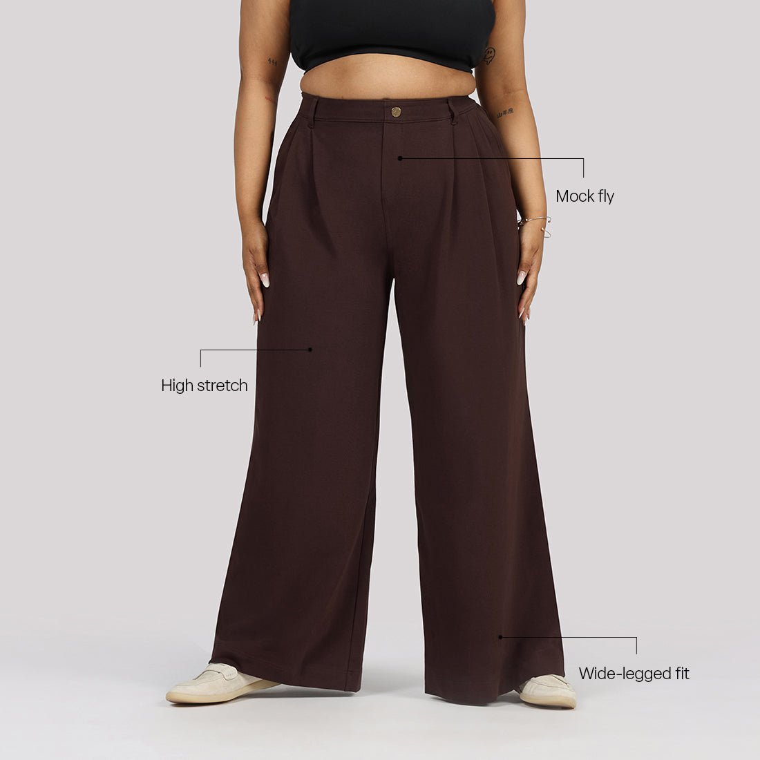 AM:PM Korean Cotton Pants - BlissClub