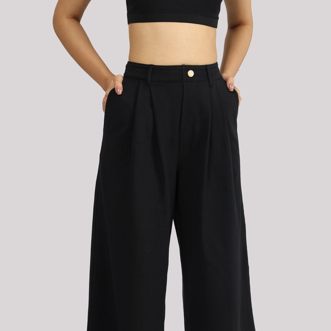 AM:PM Korean Cotton Pants - BlissClub