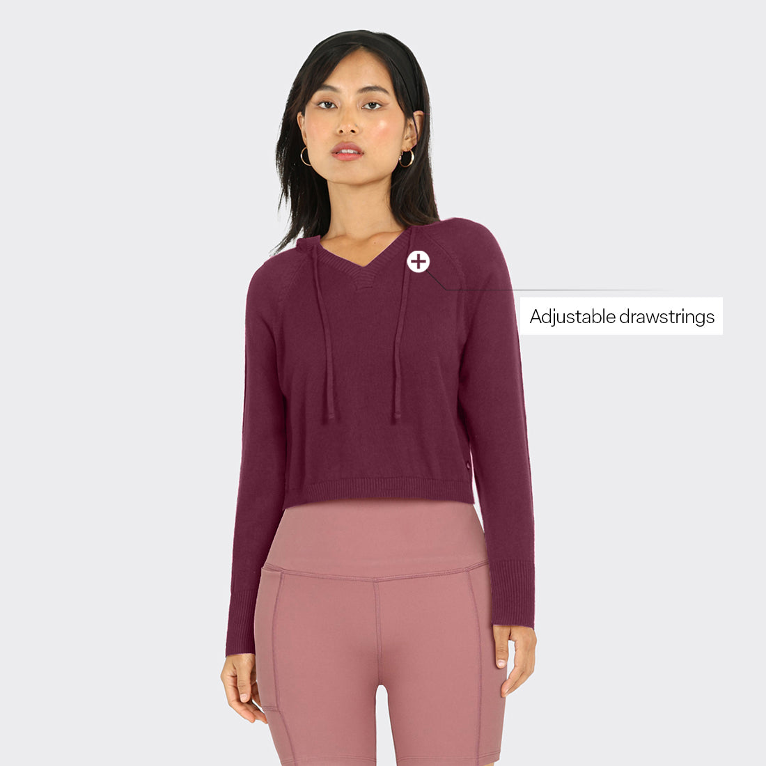 Move All Day Hoodie - Crop