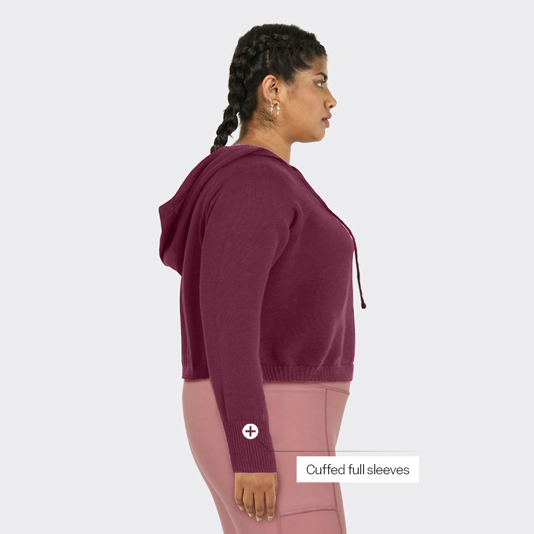 Move All Day Hoodie - Crop