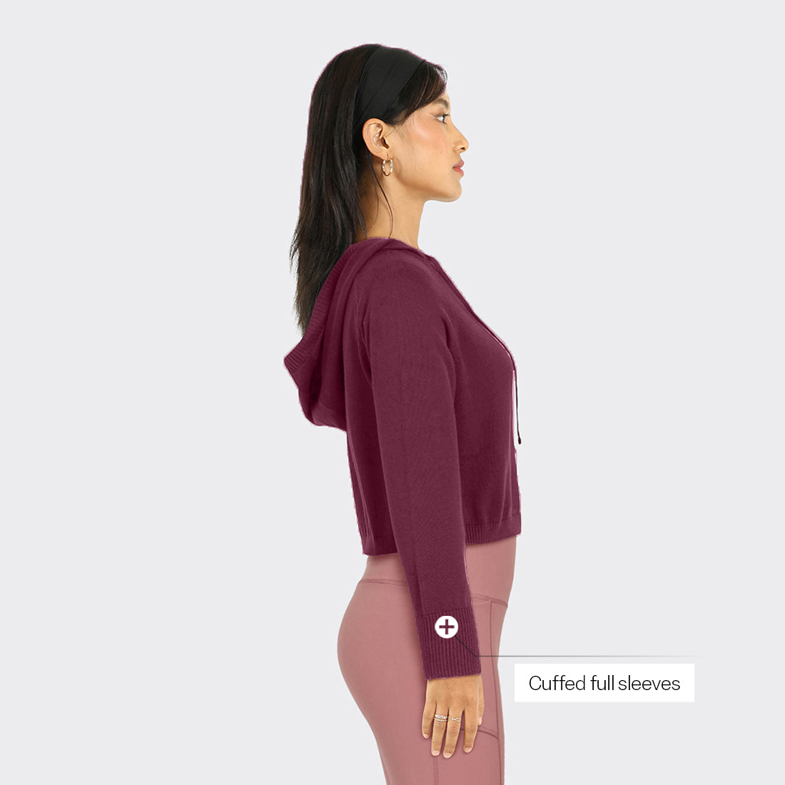 Move All Day Hoodie - Crop