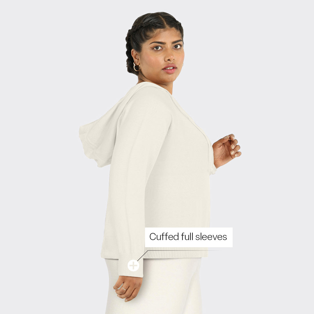 At-Ease Hoodie - Crop