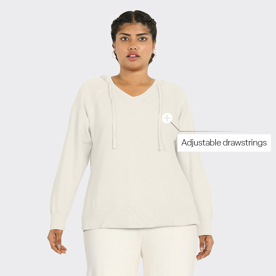 At-Ease Hoodie - Crop