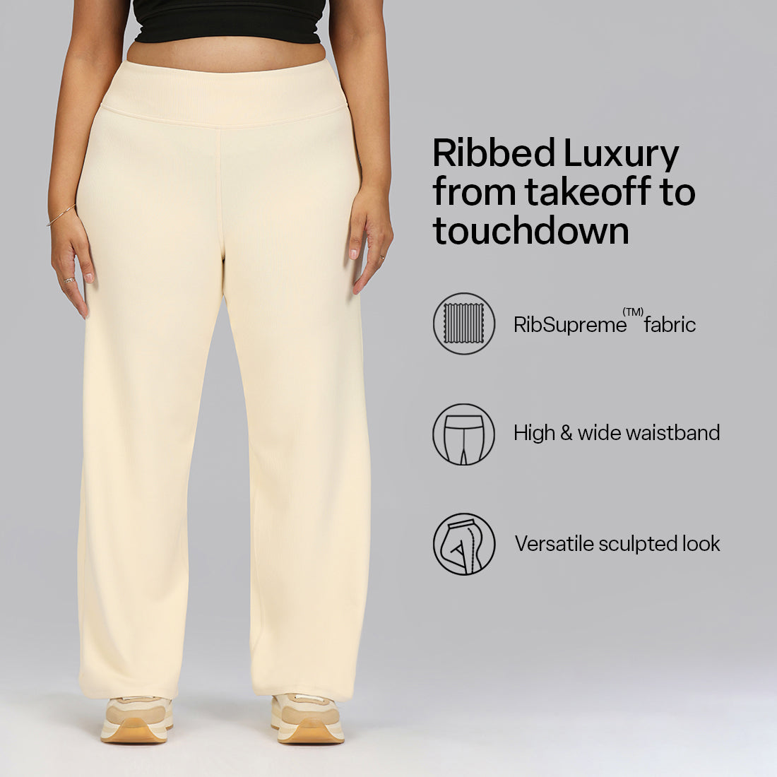 RibSupreme™ Wide Leg Pants