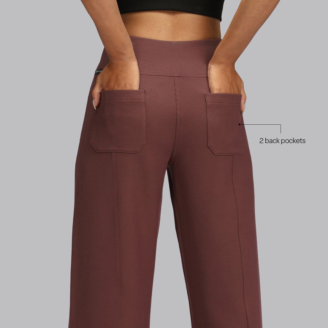 RibSupreme™ Wide Leg Pants