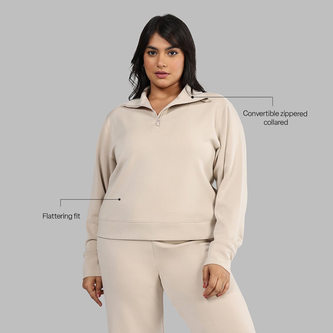 BareButter™ Pullover With Zipper - BlissClub