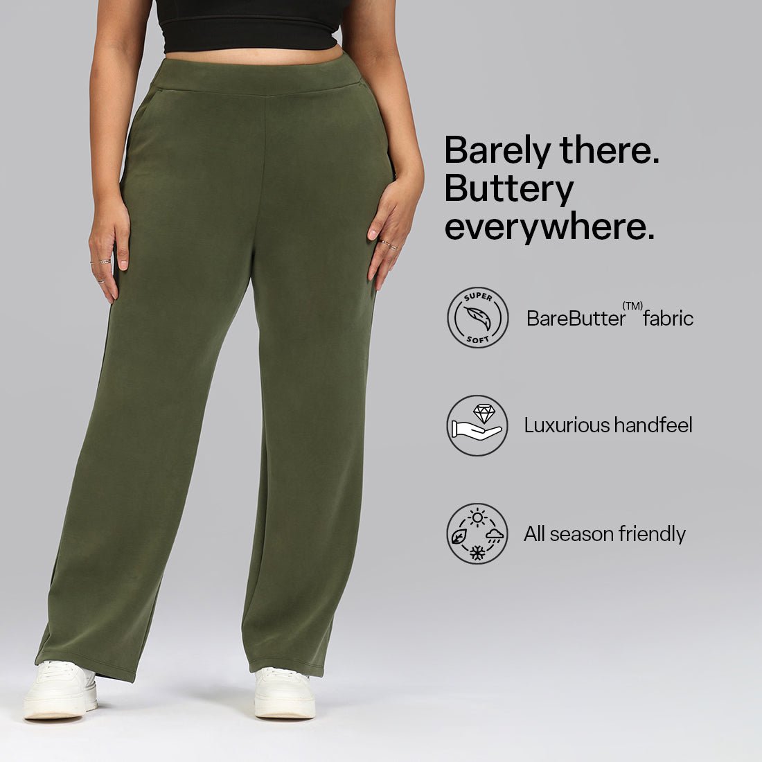 BareButter™ Straight Pants - BlissClub