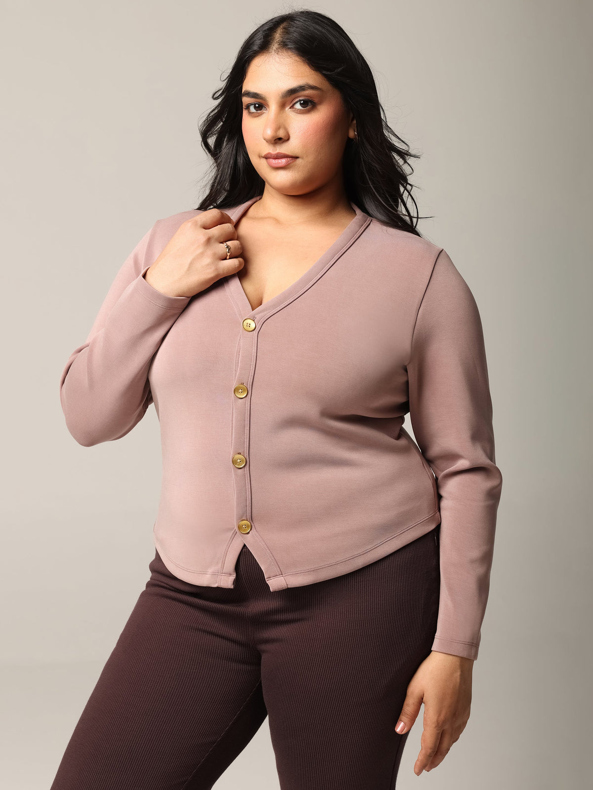 BareButter™ V-Neck Cardigan - BlissClub