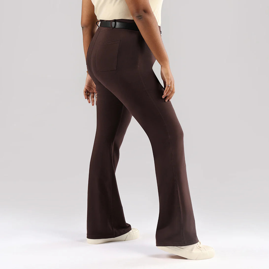 AM:PM Air Flare Trousers - Cotton Tall