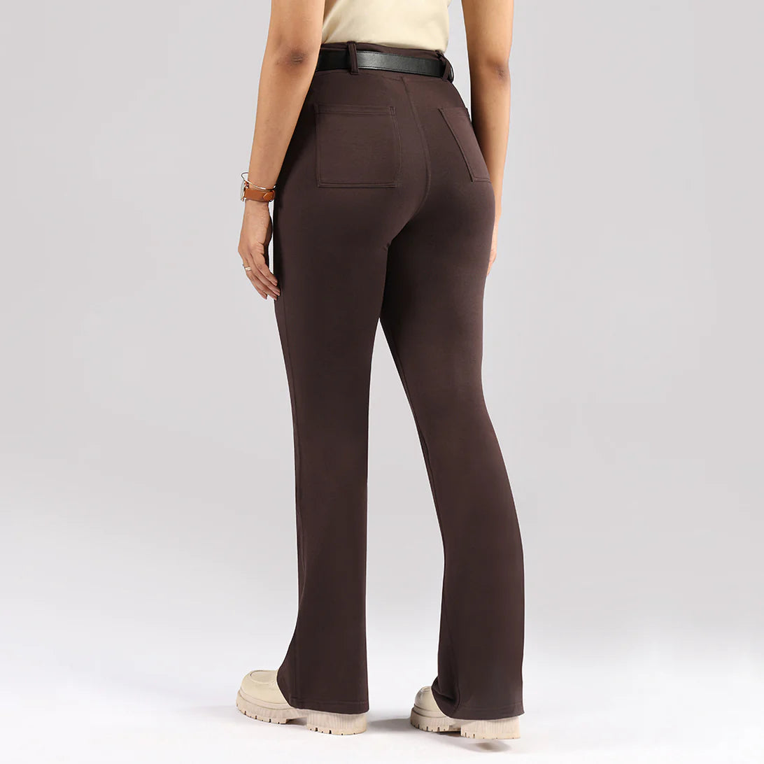 AM:PM Air Flare Trousers - Cotton Tall