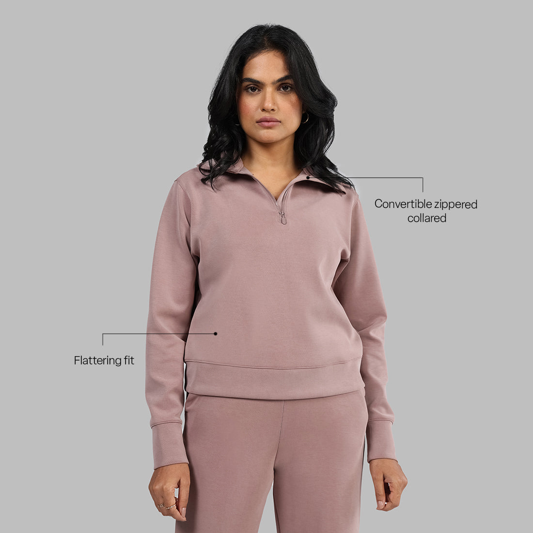 BareButter™ Pullover With Zipper