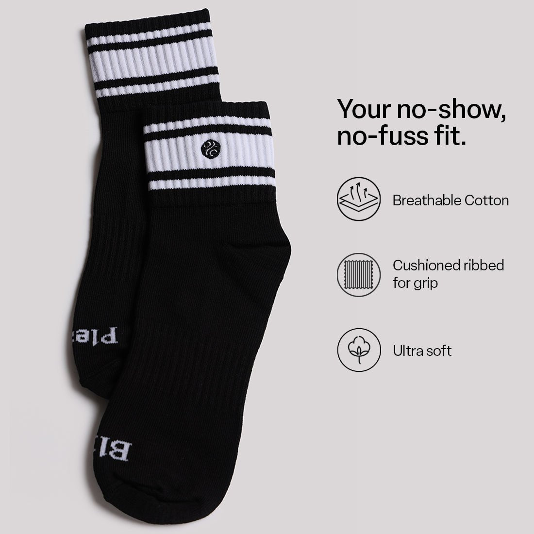 Bitchclub Quarter Socks (Pack of 2) - BlissClub