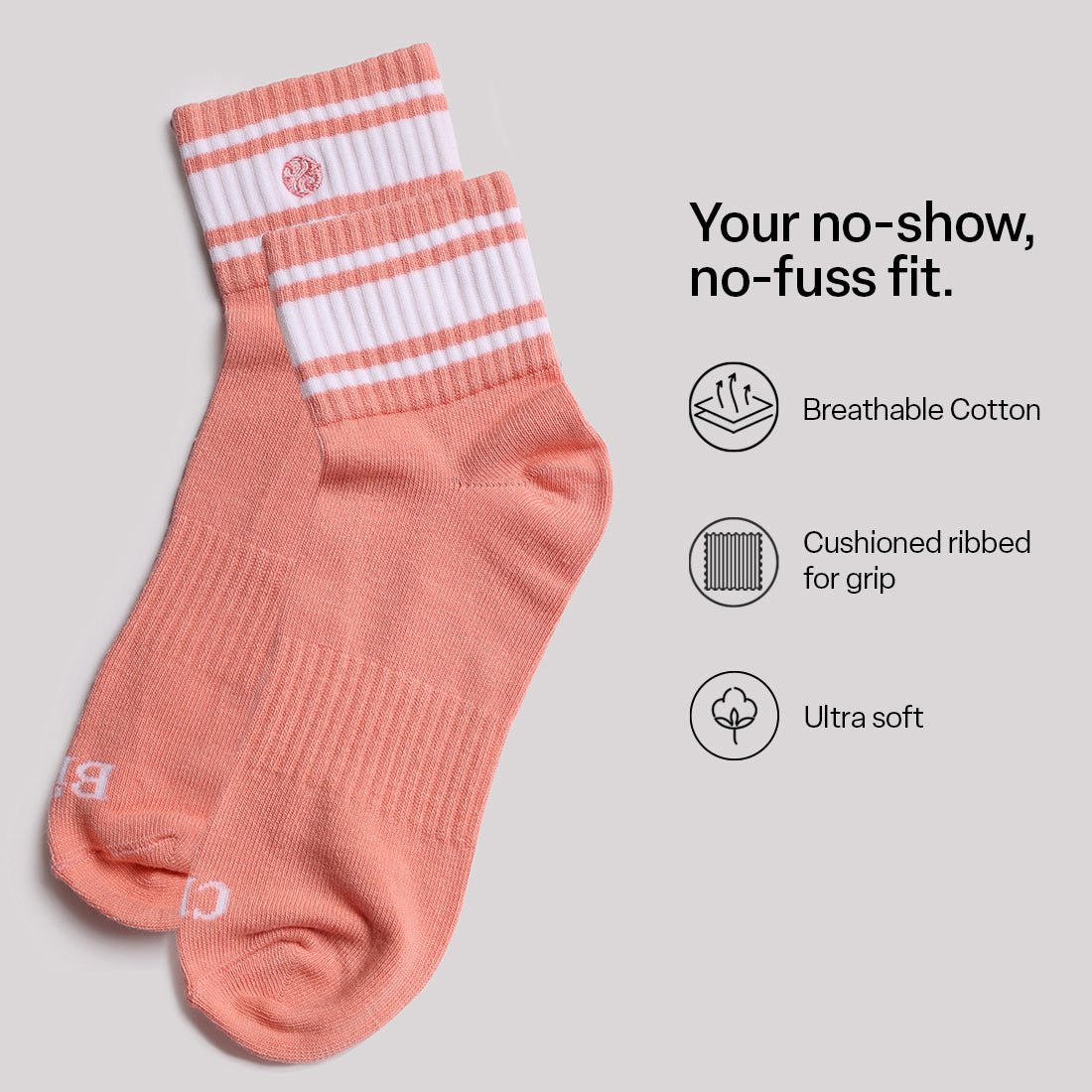 Bitchclub Quarter Socks (Pack of 2) - BlissClub