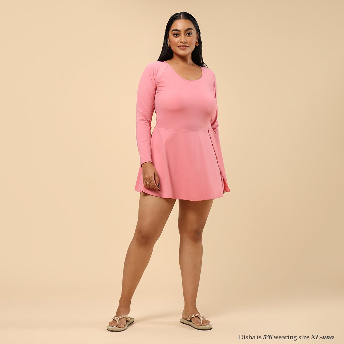 Bliss Swim Full Sleeve Dress - BlissClub
