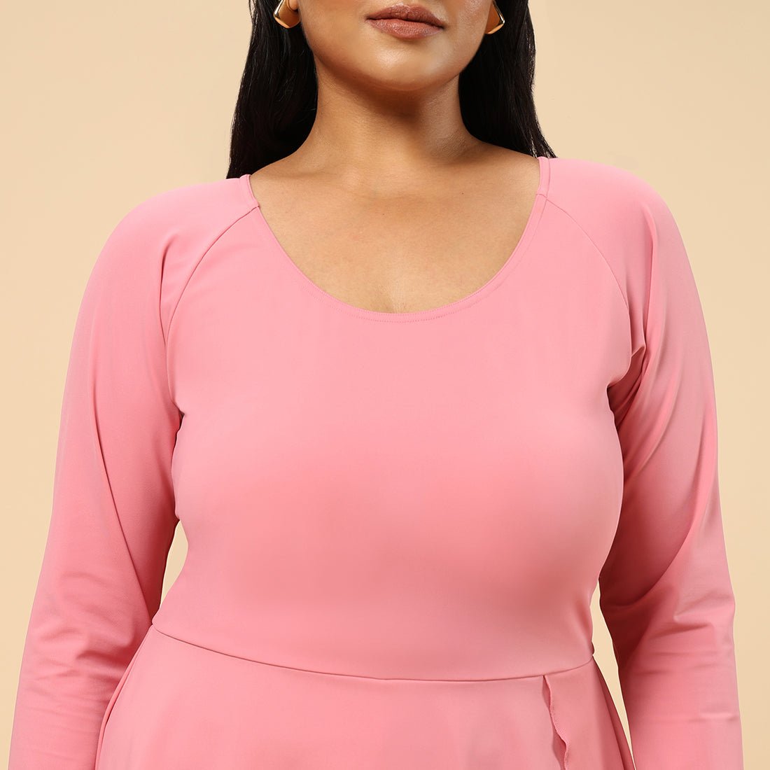 Bliss Swim Full Sleeve Dress - BlissClub