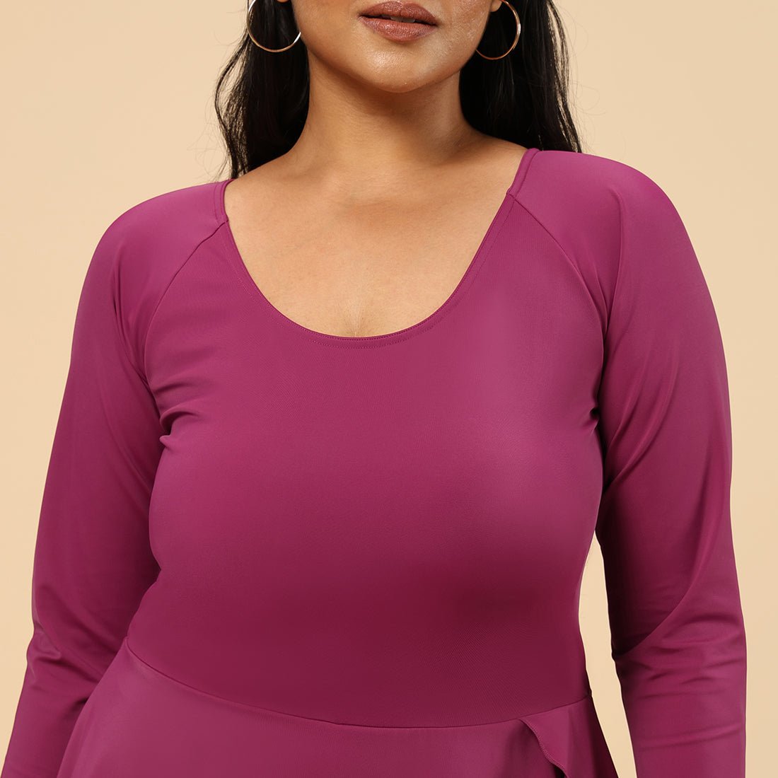 Bliss Swim Full Sleeve Dress - BlissClub