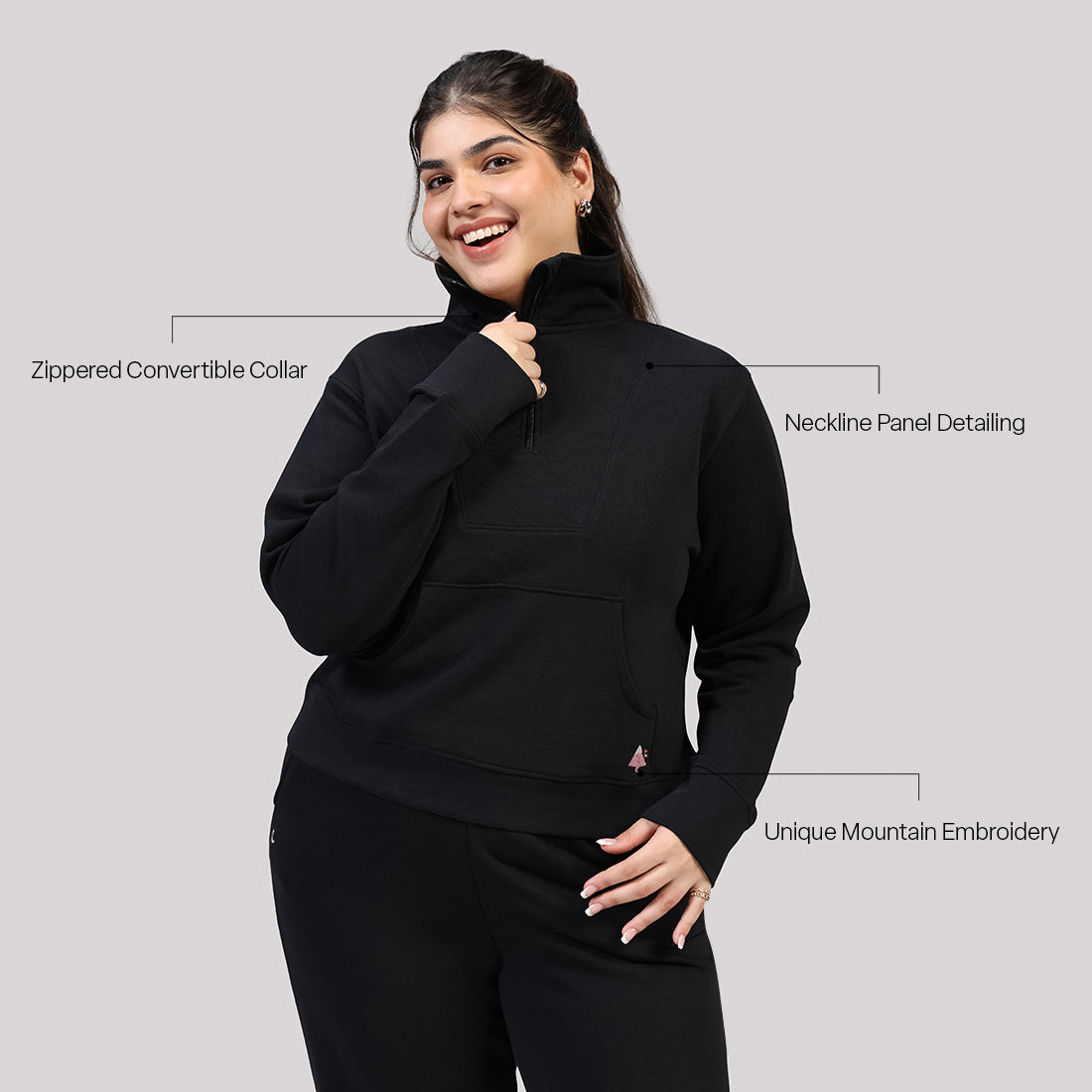 BlissTerry™ Half Zip
