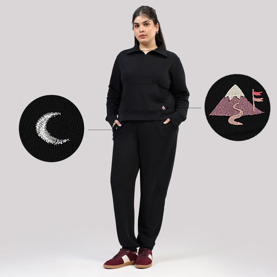 BlissTerry™ Half Zip