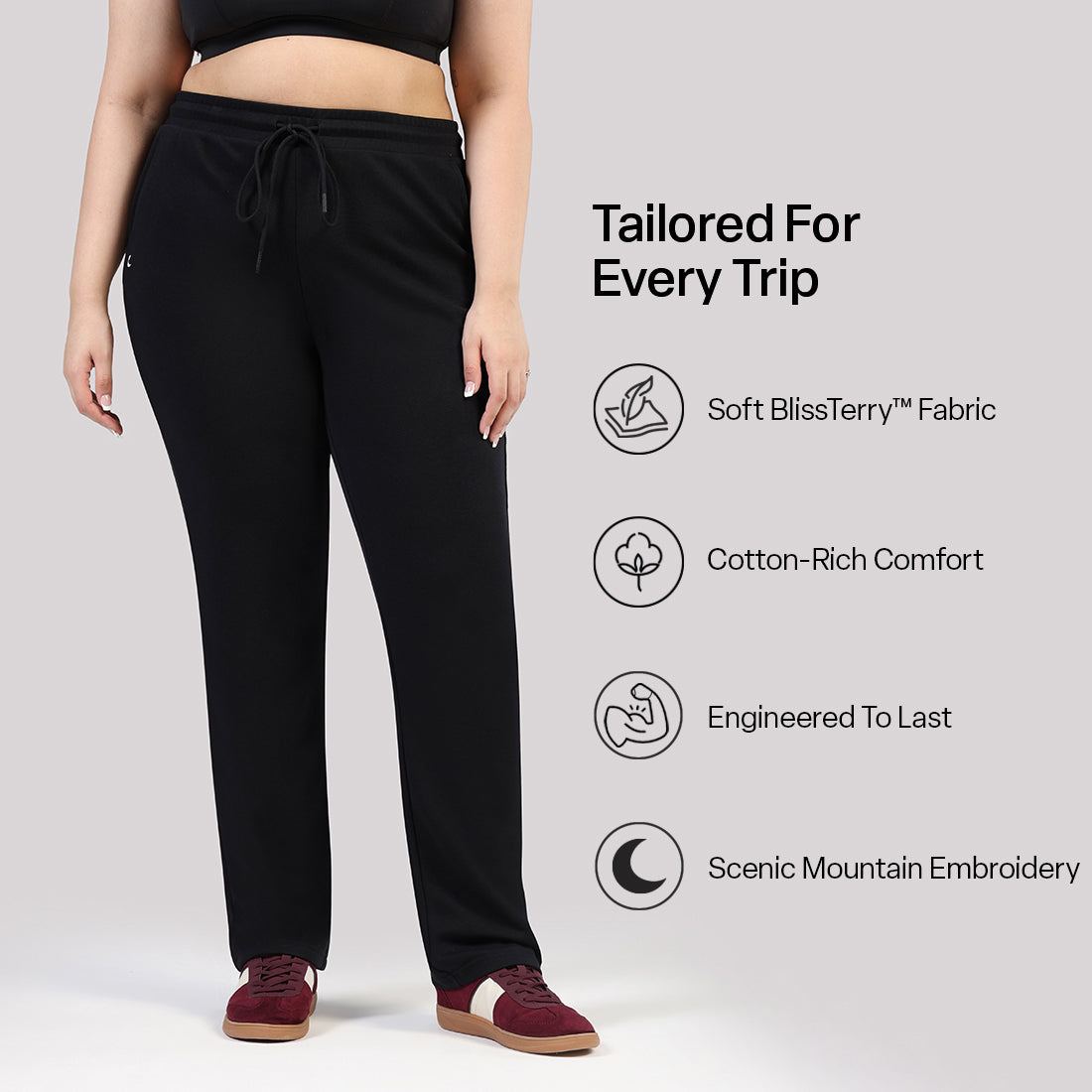 BlissTerry™ Straight Pants