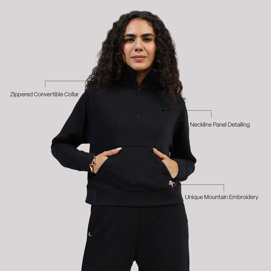 BlissTerry™ Half Zip