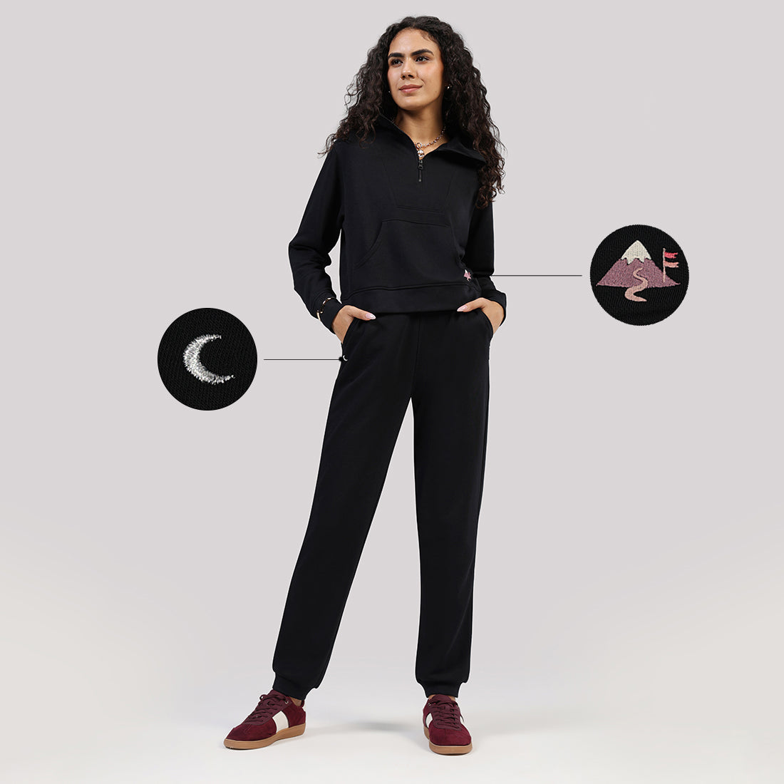 BlissTerry™ Half Zip