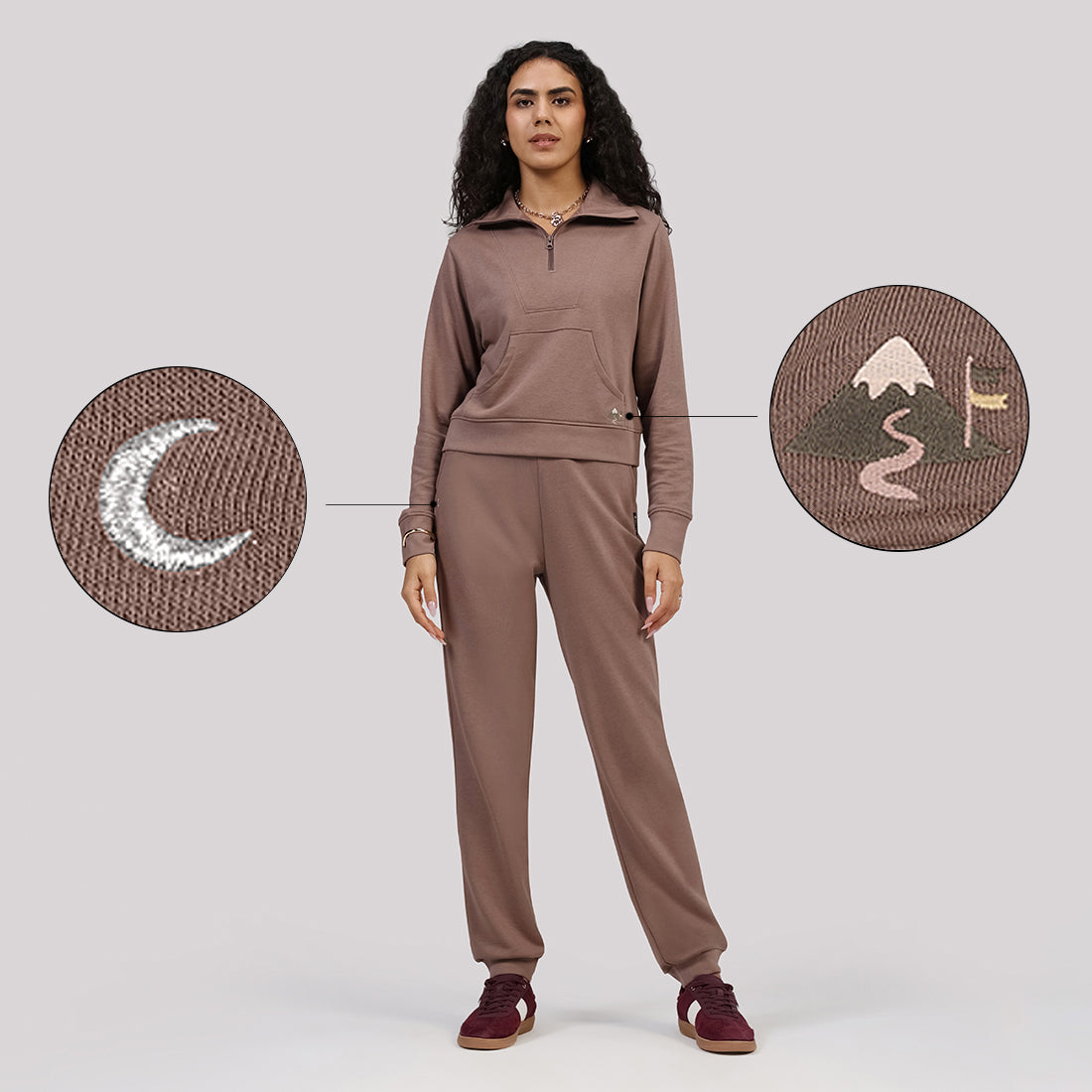 BlissTerry™ Half Zip