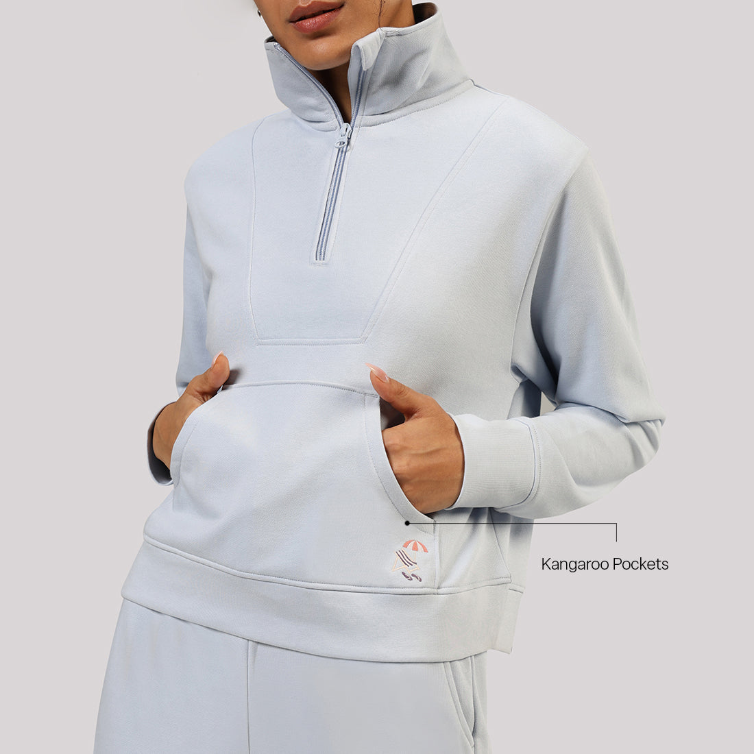 BlissTerry™ Half Zip