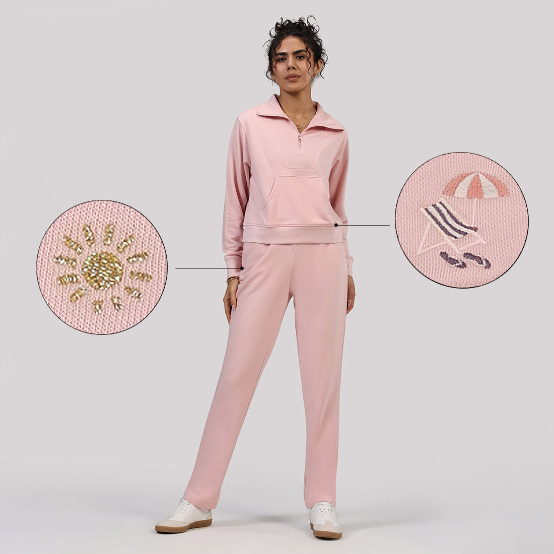 BlissTerry™ Half Zip