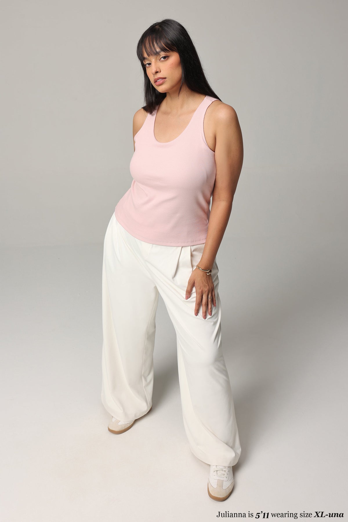 Blissentials Round Neck Built In Bra Top - BlissClub