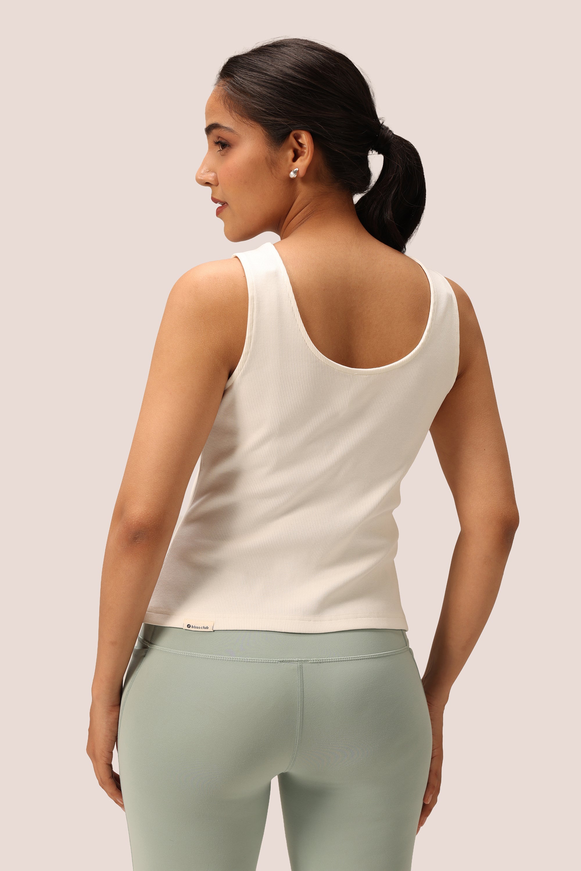 Blissentials Round Neck Henley Tank - BlissClub