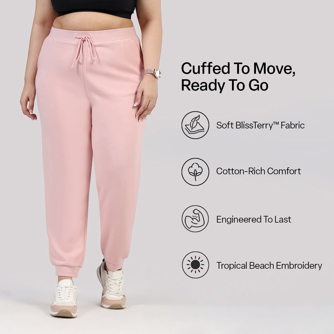 BlissTerry™ Cotton Joggers - BlissClub