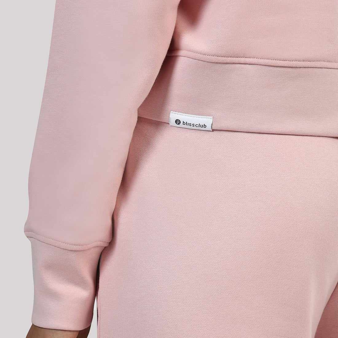 BlissTerry™ Cotton Pullover with Zipper - BlissClub