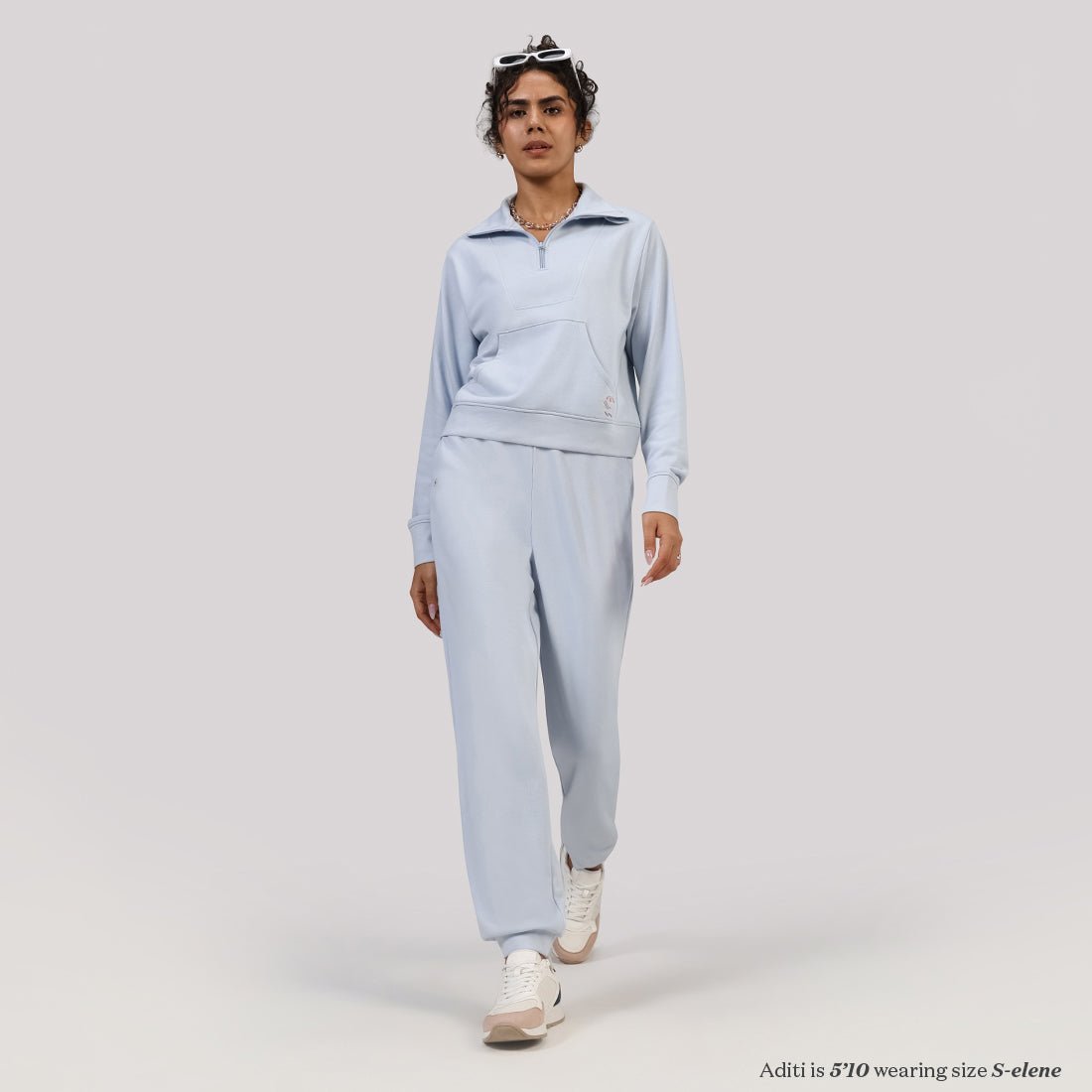 BlissTerry™ Cotton Pullover with Zipper - BlissClub