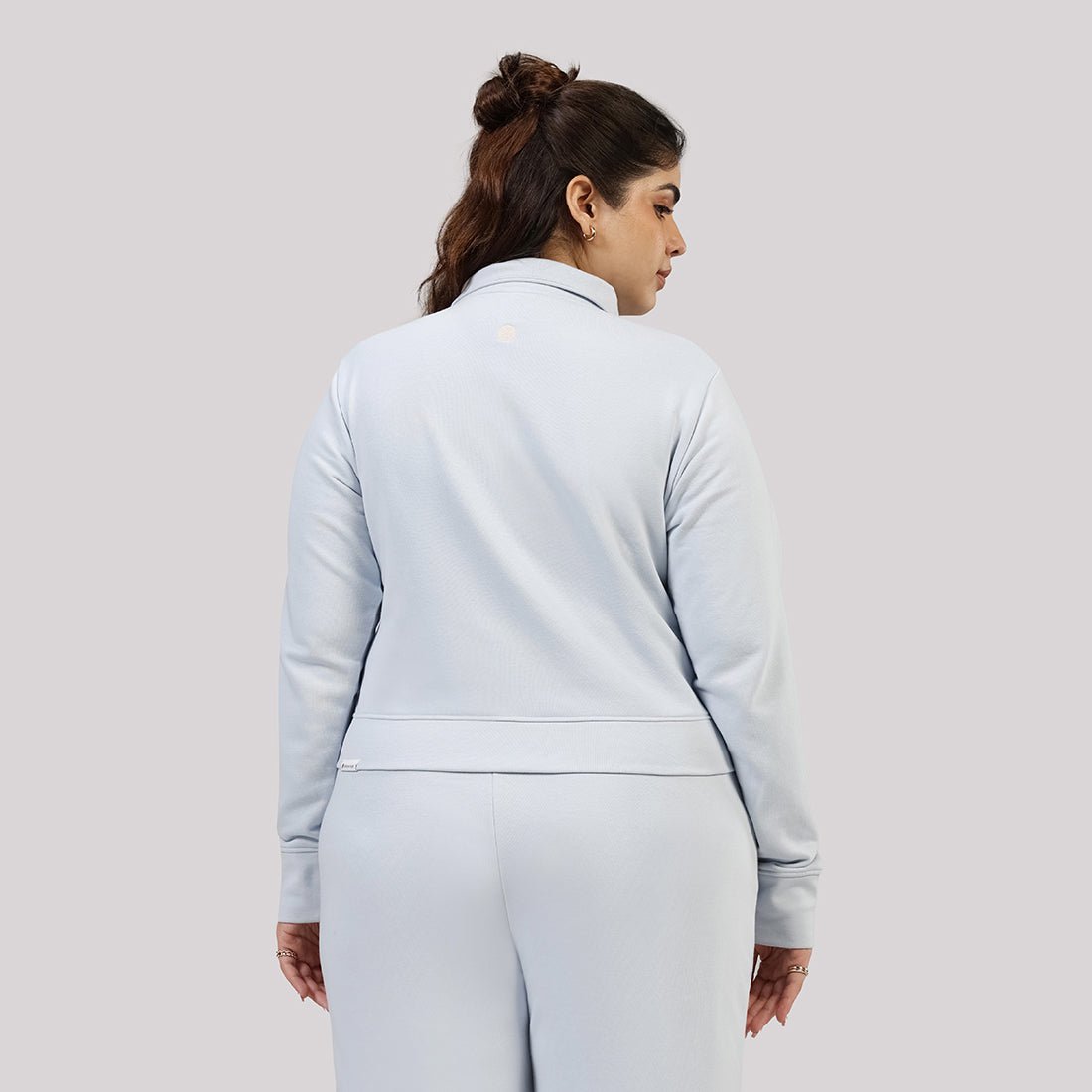 BlissTerry™ Cotton Pullover with Zipper - BlissClub