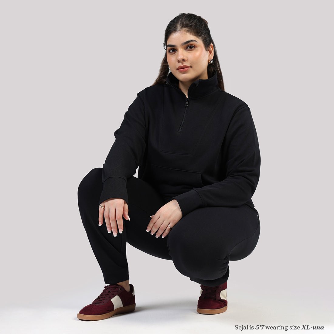 BlissTerry™ Cotton Pullover with Zipper - BlissClub