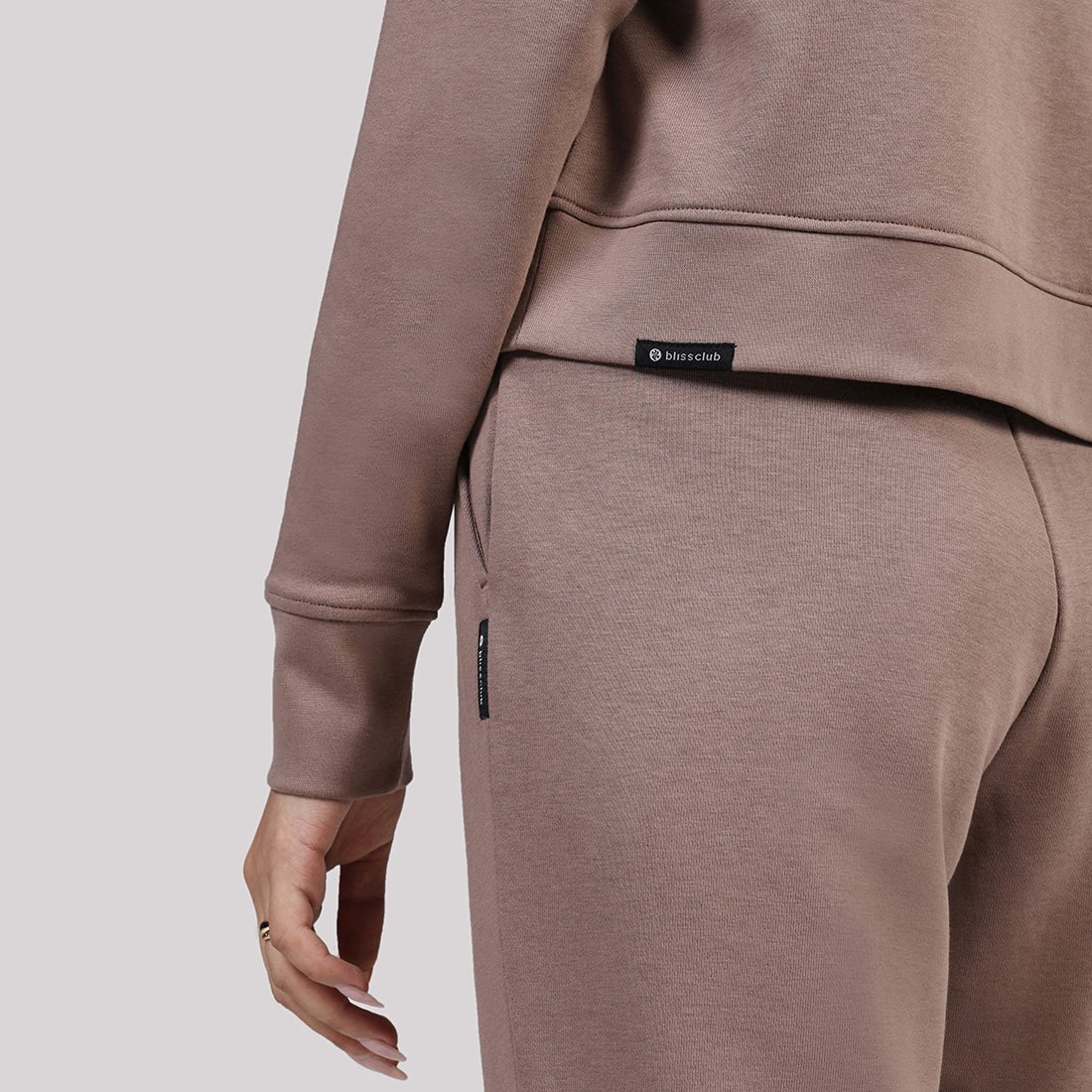 BlissTerry™ Cotton Pullover with Zipper - BlissClub