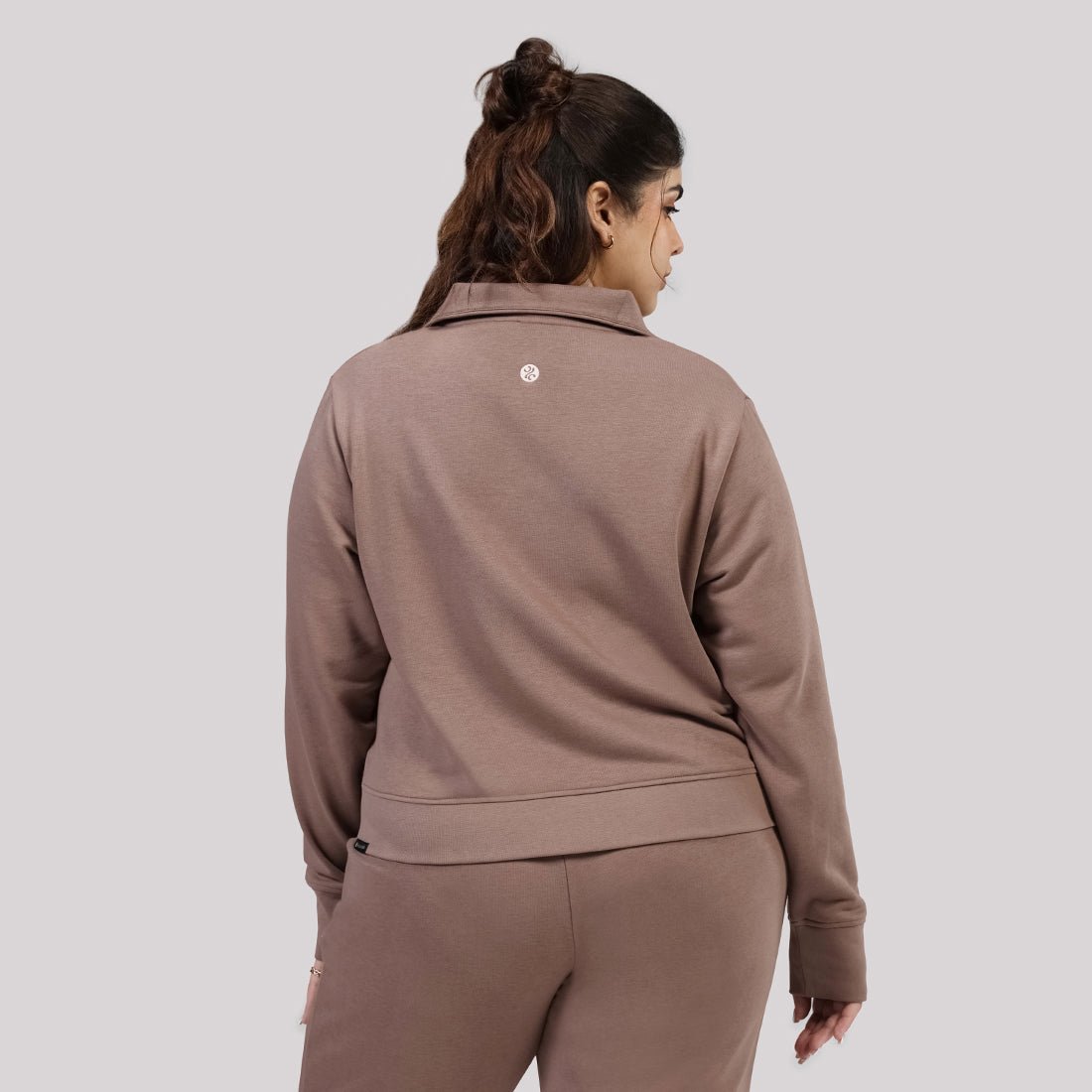 BlissTerry™ Cotton Pullover with Zipper - BlissClub
