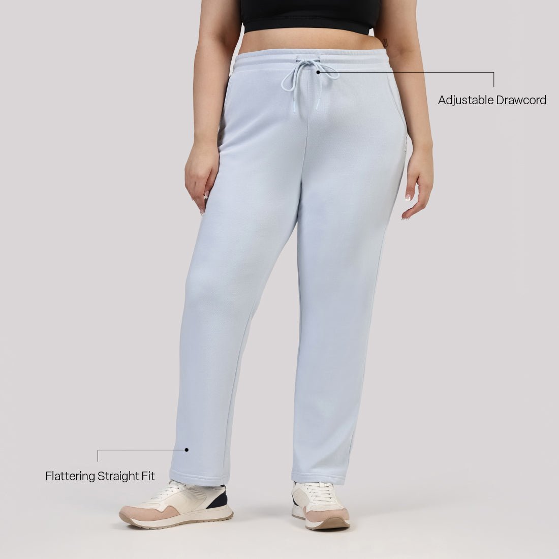 BlissTerry™ Cotton Straight Pants - BlissClub